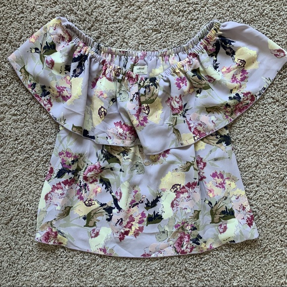 Aritzia Wilfred Promener off the shoulder blouse - Small - Picture 2 of 4